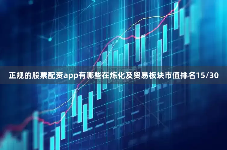 正规的股票配资app有哪些在炼化及贸易板块市值排名15/30